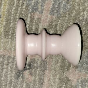 Single wick candle holder